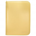 Ultra Pro - Vivid 4-Pocket Zippered PRO-Binder - Yellow