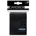Ultra Pro - PRO 15+ Card Box 3-pack - Black