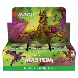Commander Masters - Boîte de Boosters de Draft