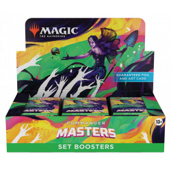 Commander Masters - Boîte de Boosters d’Extension