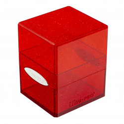 Ultra Pro - Satin Cube - Glitter Red