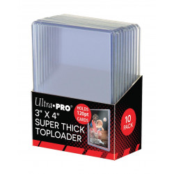 Ultra pro -  Super Thick Toploader 120PT, 10ct
