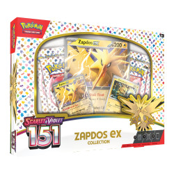 Pokemon - SV03.5 Scarlatto e Violetto: 151 - Zapdos ex Box