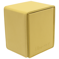 Ultra Pro - Vivid Alcove Flip Deck Box - Yellow