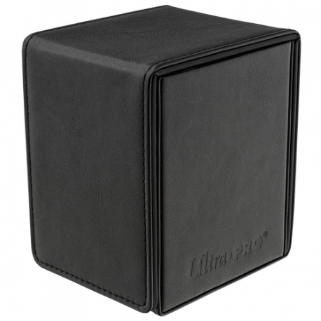 Ultra Pro - Vivid Alcove Flip Deck Box - Black