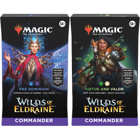 Wilds of Eldraine - Commander Decks Set (2 Decks)