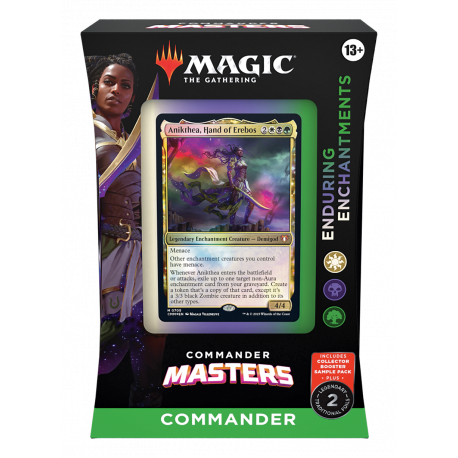 Commander Masters - Deck Commander - Enchantements tenaces