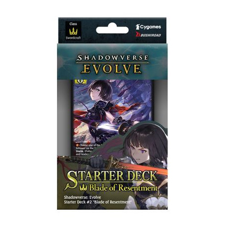 Shadowverse: Evolve - Starter Deck - Blade of Resentment SD02