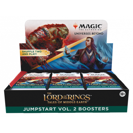 Der Herr der Ringe: Geschichten aus Mittelerde - Jumpstart Vol. 2 Booster-Display