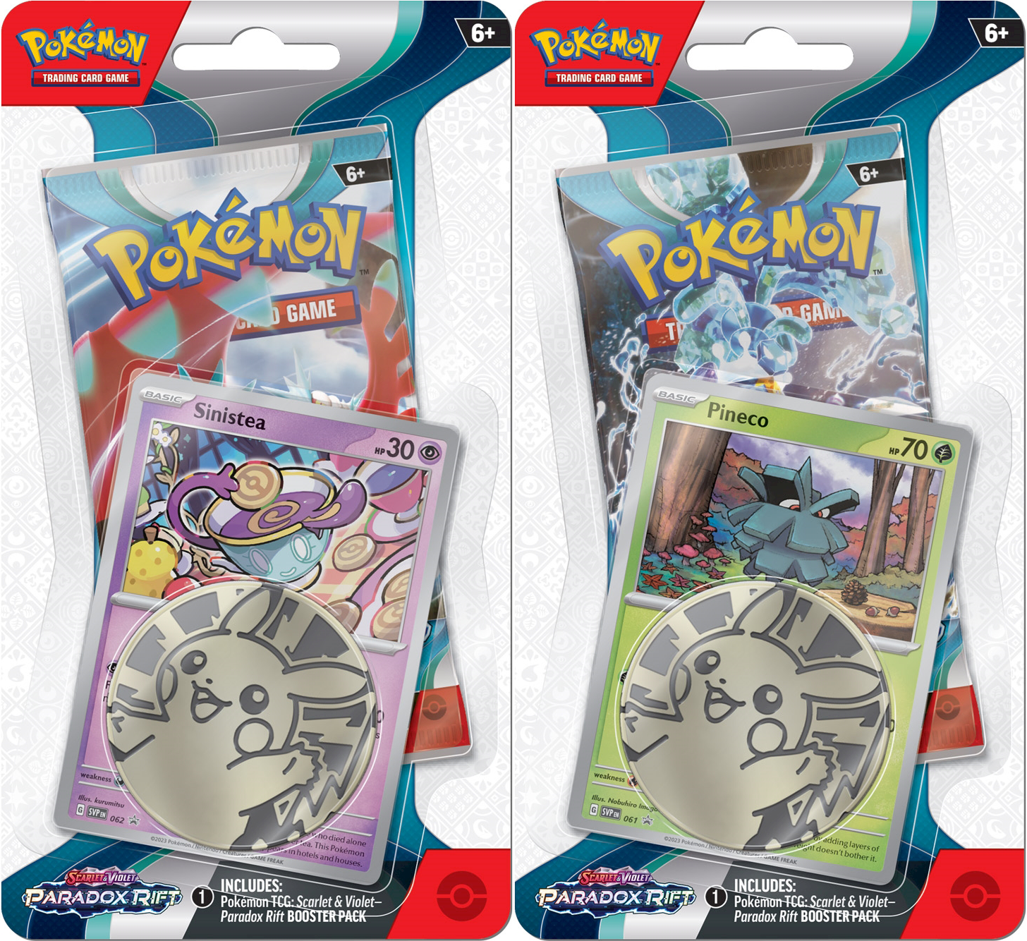 Pokemon - SV04 Paradosso Temporale - Checklane Blister Set - The Mana Shop