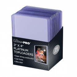 Ultra Pro - Ultra Clear Platinum Toploaders (25x)