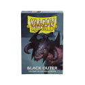 Dragon Shield - Outer 100 Sleeves - Black Matte