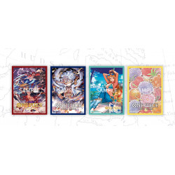 One Piece Card Game - Official Sleeves 4 - Assorted 4 Kinds Sleeves (4x70)