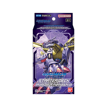 Digimon Card Game - Starter Deck - Wolf of Friendship ST16