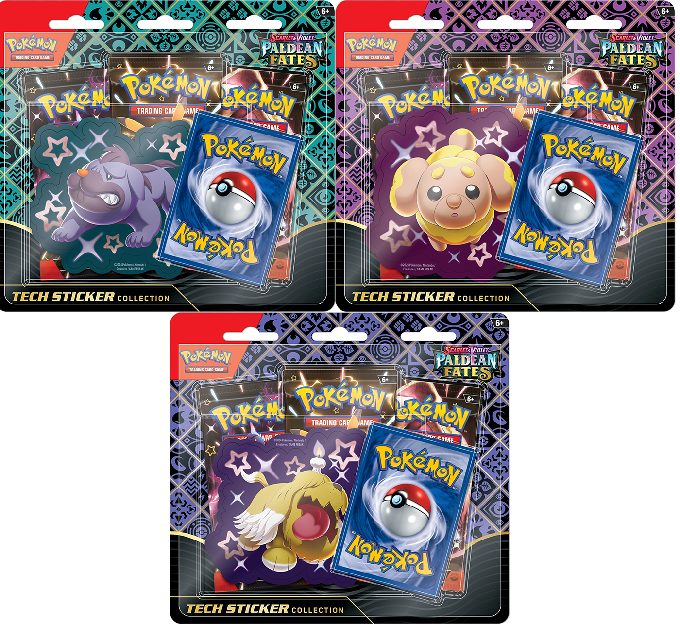 Pokemon - SV04 Faille Paradoxe - 3-Pack Blister Set - The Mana Shop