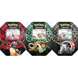 Pokemon - SV04.5 Paldeas Schicksale - Tin-Box Set (3 Tin-Boxen)