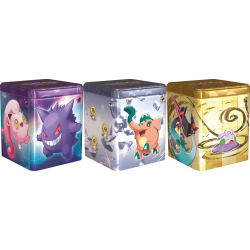 Pokemon - März 2024 Stapel-Tin-Box - Set (3 Tin-Boxen)