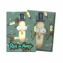 Dragon Shield - Rick & Morty Brushed Art 100 Sleeves - Mr. Poopy Butthole