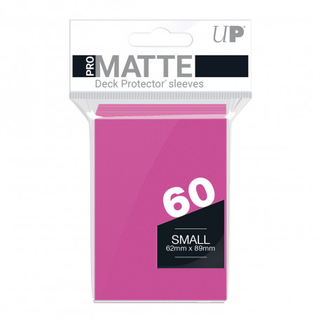 Ultra Pro - Pro-Matte Small 60 Sleeves - Bright Pink