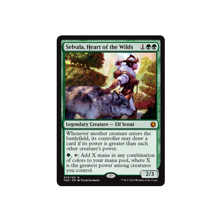 selvala heart of the wilds budget edh