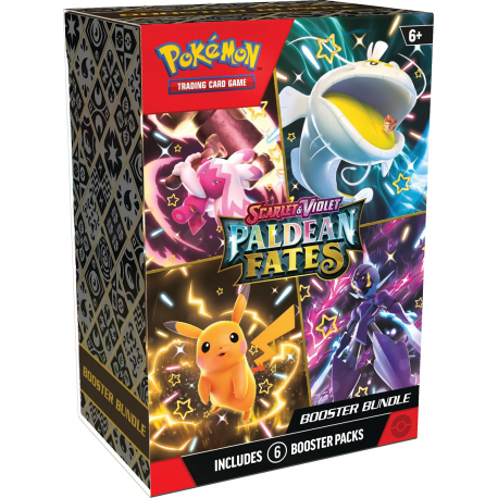Pokemon - SV04.5 Destinées de Paldea - Booster Bundle (6 Packs)