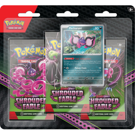 Pokemon - SV06.5 Fable Nébuleuse - Three Pack Blister