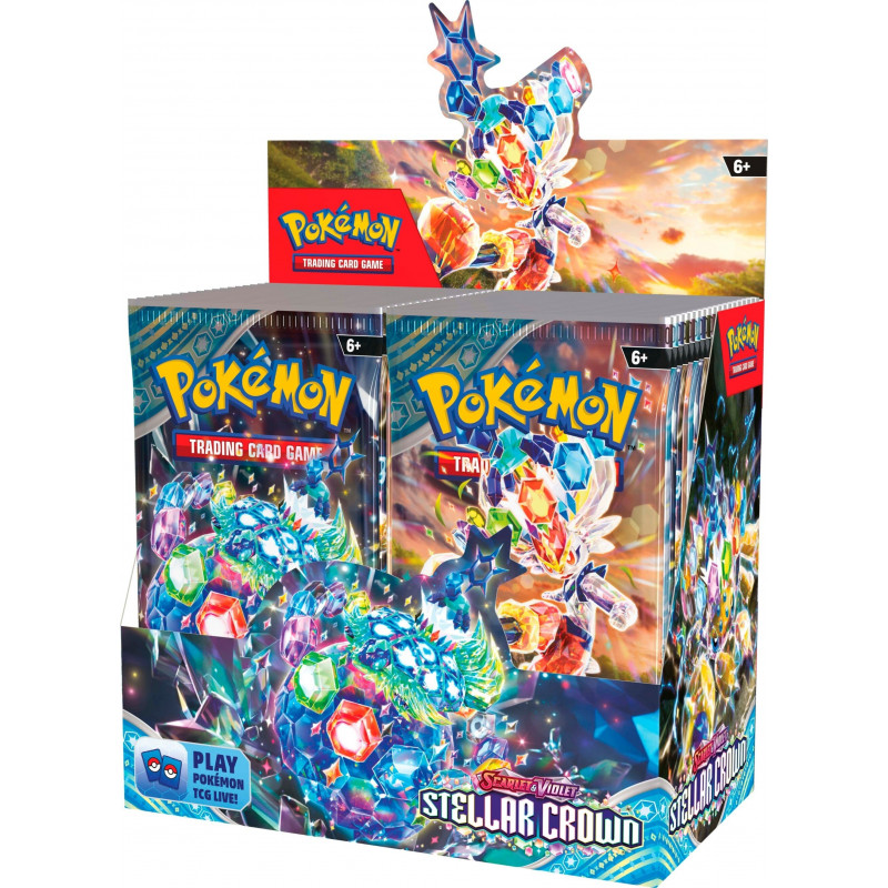 Pokemon TCG: Scarlet & Violet - Stormy Sparks Display (36 Boosters) - German Edition