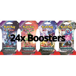 Pokemon - SV05 Gewalten der Zeit - Sleeved Booster Display (24 Boosters)