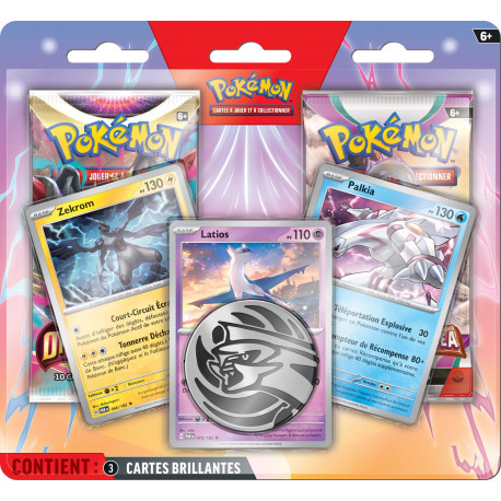 Pokemon - Enhanced 2-Pack Blister - Zekrom, Latios & Palkia