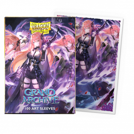 Dragon Shield - Grand Archive Matte Art 100 Sleeves - Tristan, Shadowdancer