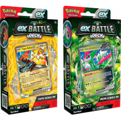 Pokemon - Deck Combat‑ex - Set (Tapu Koko ex / Iron Leaves ex)