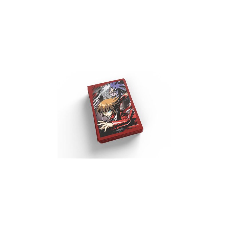 YuGiOh! 50 Card Back Sleeves - Japanese Small Size, Konami, Glossy, Tournament Legal