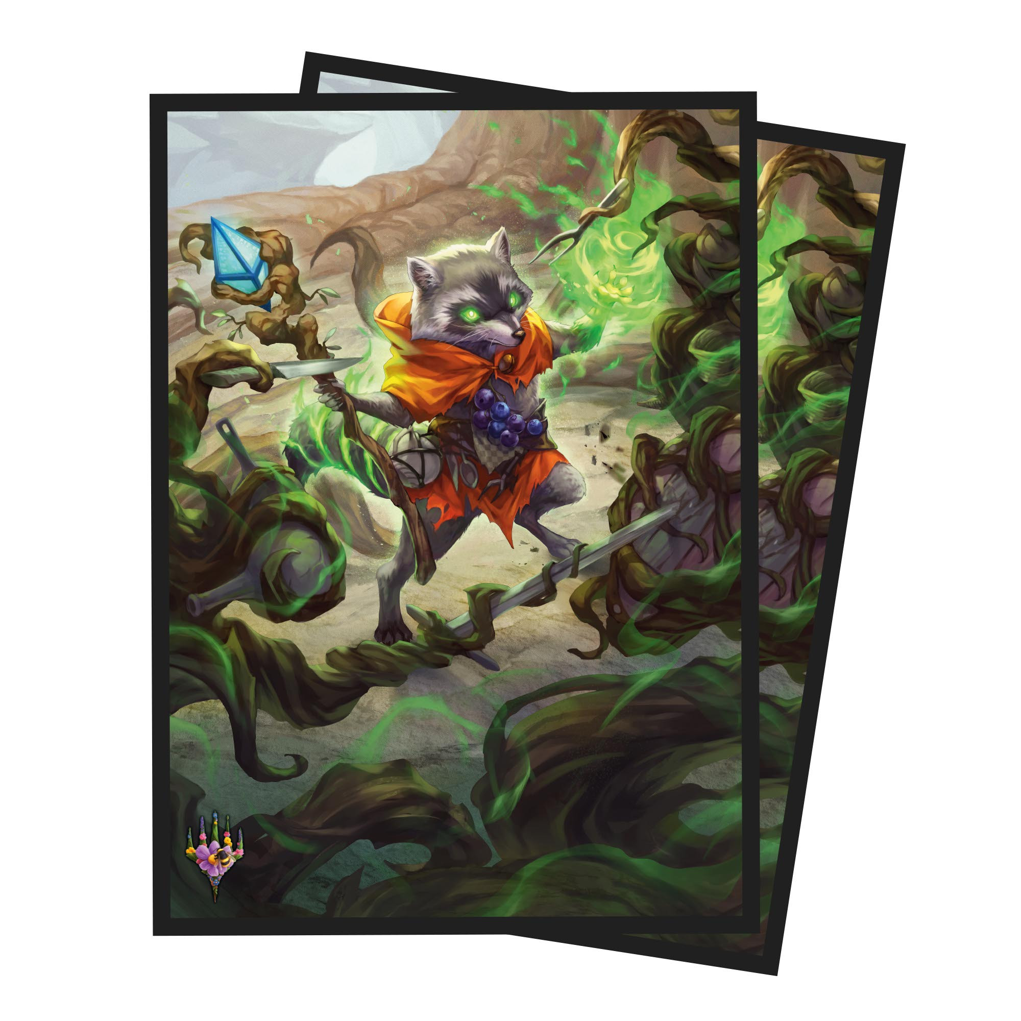 Ultra Pro – 100 Sleeves Matte Standard Magic Bloomburrow: Season Land Multi