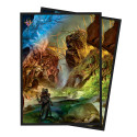 Ultra Pro - Bloomburrow 100 Sleeves - Season Lands: Swamp