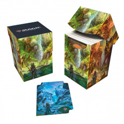 Ultra Pro - Bloomburrow 100+ Deck Box - Season Lands: Swamp