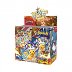 Pokemon - SV08 Étincelles Déferlantes - Boîte de Boosters (36 Boosters)