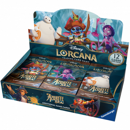 Lorcana - Azurite Sea - Booster Display (24 Packs)