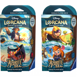 Lorcana - Azurblaues Meer - Starter Decks Set (2 Decks)