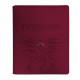 Ultra Pro - Duskmourn 9-Pocket Premium Zippered PRO-Binder - Creepy Leather-Bound Set Symbol