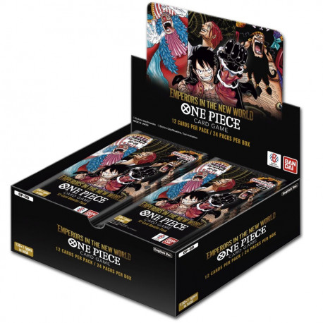 One Piece Card Game - The Four Emperors OP-09 - Booster Display (24 Packs)