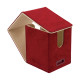 Ultra Pro - Vivid Deluxe Alcove Flip Deck Box - Red