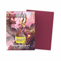 Dragon Shield - Dual Matte 100 Sleeves - 25th Special Edition (Red/Gold)