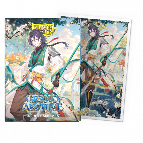 Dragon Shield - Grand Archive Matte Art 100 Sleeves - Jin, Fate Defiant