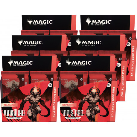 Innistrad Remastered - 6x Confezione di Collector Booster