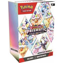 Pokemon - SV08.5 Prismatic Evolutions - Booster Bundle (6 Boosters)