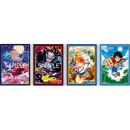 One Piece Card Game - Official Sleeves 8 - Assorted 4 Kinds Sleeves (4x70)