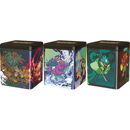 Pokemon - March 2025 Stacking Tin - Set (3 Tins)