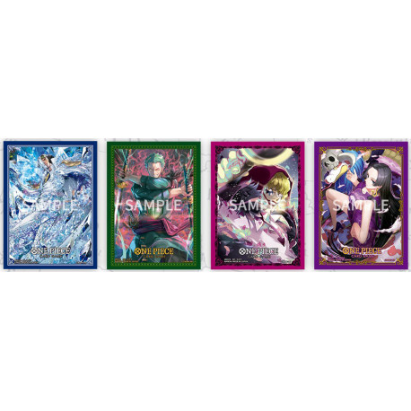 One Piece Card Game - Official Sleeves 11 - Assorted 4 Kinds Sleeves (4x70)