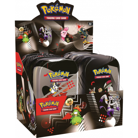 Pokemon - SV10.5 Luce Nera & Fuoco Bianco - Mini Tin Display Unima (8 Mini Tins)