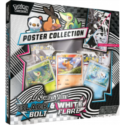 Pokemon - SV10.5 Foudre Noire & Flamme Blanche - Collection Poster Unys